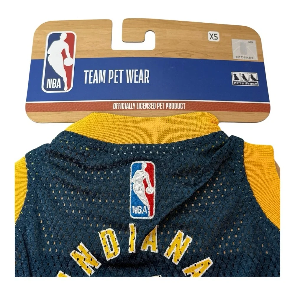 NBA Indiana Pacers Pet Jersey XS NWT Officially Licensed